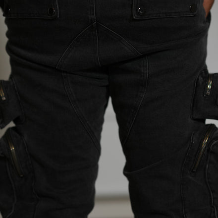 shadow black cargos