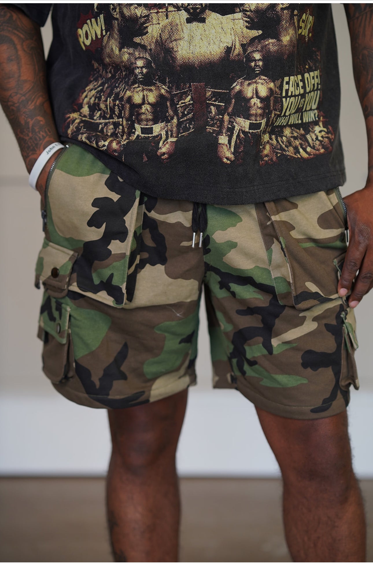 E 3 Tactical cargo shorts